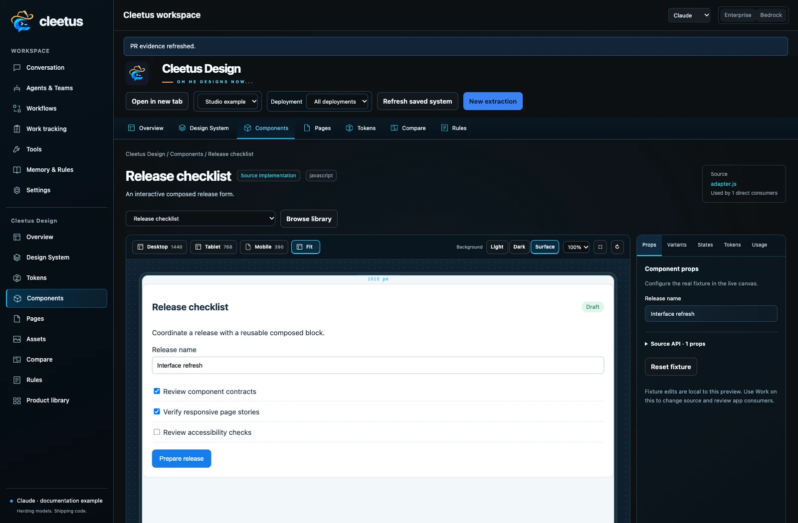Component Studio